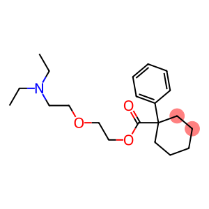 1-Phenylcyclohexanecarboxylic acid 2-(2-diethylaminoethoxy)ethyl ester