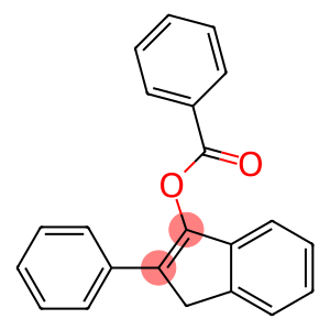 2-Phenyl-1H-indene-3-ol benzoate