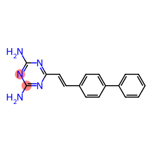 6-[4-Phenylstyryl]-1,3,5-triazine-2,4-diamine