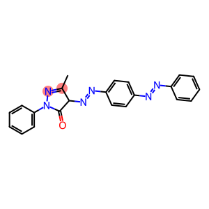 1-Phenyl-3-methyl-4-[4-(phenylazo)phenylazo]-1H-pyrazol-5(4H)-one