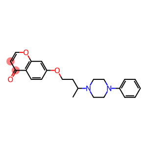 7-[3-[4-Phenyl-1-piperazinyl]butoxy]-4H-1-benzopyran-4-one