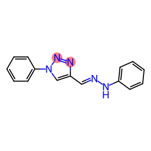 1-Phenyl-1H-1,2,3-triazole-4-carbaldehyde phenyl hydrazone