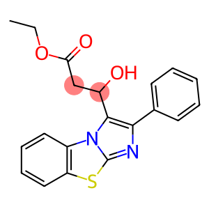 3-[2-(Phenyl)imidazo[2,1-b]benzothiazol-3-yl]-3-hydroxypropanoic acid ethyl ester