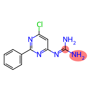 2-(2-Phenyl-4-chloropyrimidin-6-yl)guanidine