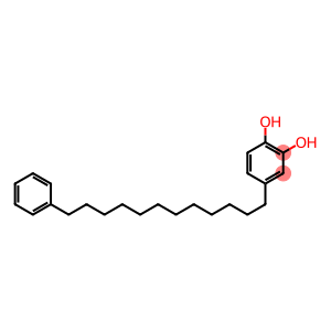 4-(12-Phenyldodecyl)benzene-1,2-diol