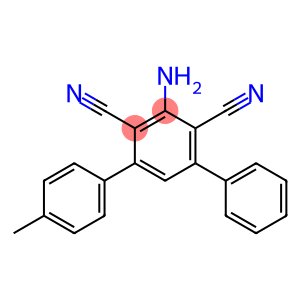 4-Phenyl-6-(4-methylphenyl)-2-aminoisophthalonitrile