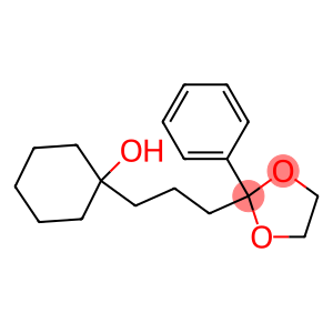 2-Phenyl-2-[3-(1-hydroxycyclohexyl)propyl]-1,3-dioxolane