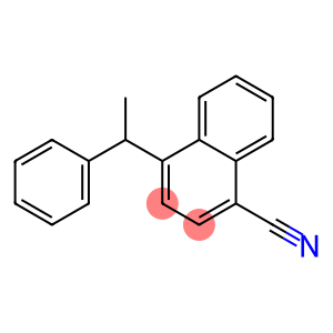 4-(1-Phenylethyl)-1-naphthalenecarbonitrile