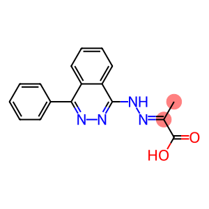 2-[2-(4-Phenylphthalazine-1-yl)hydrazono]propanoic acid