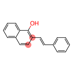 2-(2-Phenylethenyl)naphthalen-1-ol