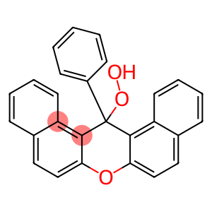 14-(Phenyl)-14H-dibenzo[a,j]xanthen-14-yl hydroperoxide