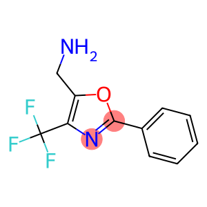 2-Phenyl-4-(trifluoromethyl)-5-aminomethyloxazole