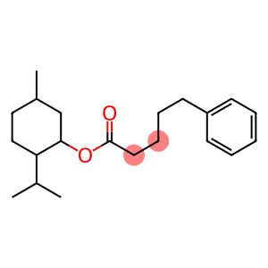 5-Phenylpentanoic acid 2-isopropyl-5-methyl-cyclohexan-1-yl ester