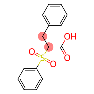 2-Phenylsulfonyl-3-phenylpropanoic acid