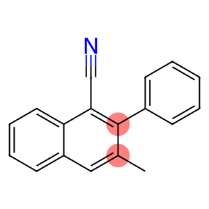 2-Phenyl-3-methylnaphthalene-1-carbonitrile