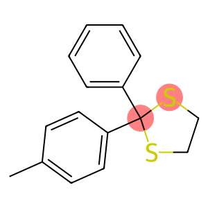 2-Phenyl-2-(4-methylphenyl)-1,3-dithiolane