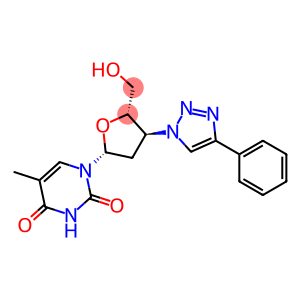 3'-(4-Phenyl-1H-1,2,3-triazol-1-yl)-3'-deoxythymidine