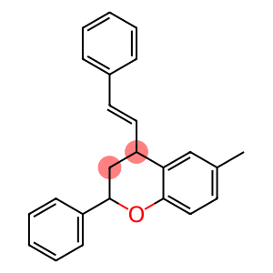 2-Phenyl-4-styryl-6-methylchroman