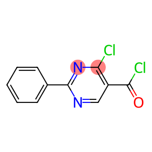 2-Phenyl-4-chloropyrimidine-5-carboxylic acid chloride