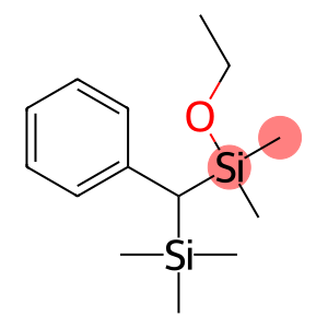 Phenyl(trimethylsilyl)(ethoxydimethylsilyl)methane