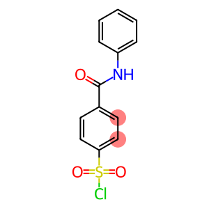 4-(phenylcarbamoyl)benzene-1-sulfonyl chloride