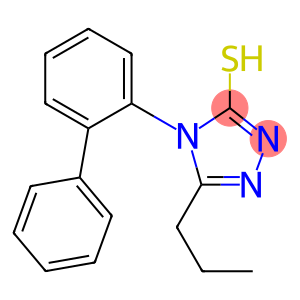 4-(2-phenylphenyl)-5-propyl-4H-1,2,4-triazole-3-thiol