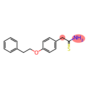 2-[4-(2-phenylethoxy)phenyl]ethanethioamide