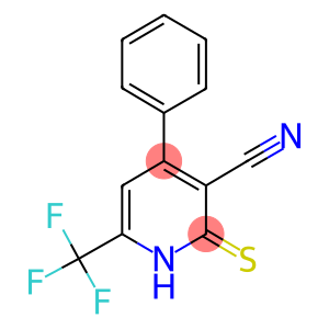 4-phenyl-2-thioxo-6-(trifluoromethyl)-1,2-dihydro-3-pyridinecarbonitrile