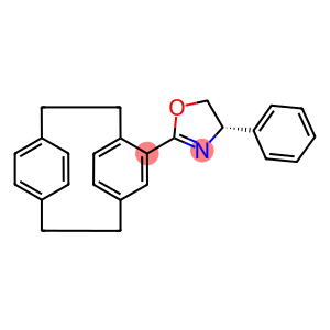 4-phenyl-2-tricyclo[8.2.2.2~4,7~]hexadeca-1(12),4,6,10,13,15-hexaen-5-yl-4,5-dihydro-1,3-oxazole