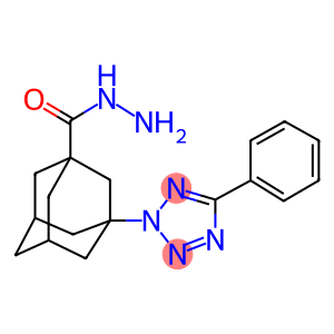 3-(5-phenyl-2H-tetraazol-2-yl)-1-adamantanecarbohydrazide