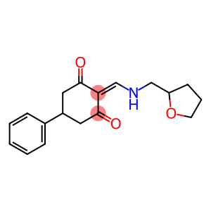 5-phenyl-2-{[(tetrahydro-2-furanylmethyl)amino]methylene}-1,3-cyclohexanedione