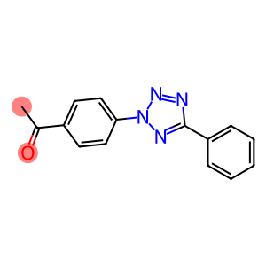 1-[4-(5-phenyl-2H-1,2,3,4-tetrazol-2-yl)phenyl]ethan-1-one