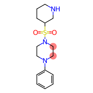 1-phenyl-4-(piperidine-3-sulfonyl)piperazine