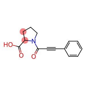 1-(3-phenylprop-2-ynoyl)pyrrolidine-2-carboxylic acid