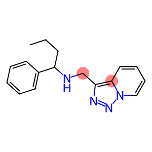 (1-phenylbutyl)({[1,2,4]triazolo[3,4-a]pyridin-3-ylmethyl})amine