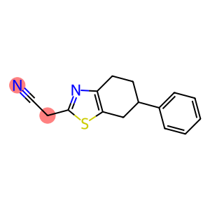 (6-phenyl-4,5,6,7-tetrahydro-1,3-benzothiazol-2-yl)acetonitrile