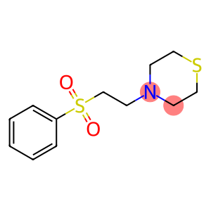 4-[2-(phenylsulfonyl)ethyl]thiomorpholine