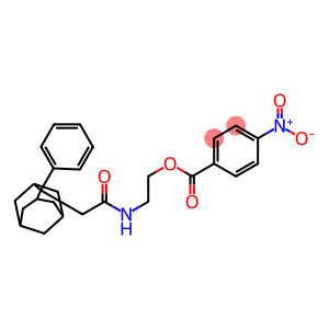 2-{[2-(2-phenyl-2-adamantyl)acetyl]amino}ethyl 4-nitrobenzenecarboxylate