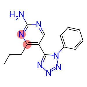 5-(1-phenyl-1H-1,2,3,4-tetraazol-5-yl)-4-propylpyrimidin-2-amine