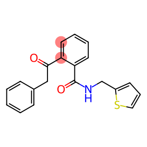 2-(2-phenylacetyl)-N-(2-thienylmethyl)benzenecarboxamide