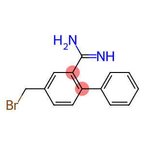 2-phenyl-5-(bromomethyl)benzamidine