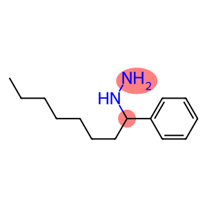 1-(1-phenyloctyl)hydrazine