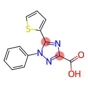 1-PHENYL-5-THIEN-2-YL-1H-1,2,4-TRIAZOLE-3-CARBOXYLIC ACID