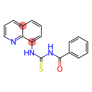 PHENYL-N-((8-QUINOLYLAMINO)THIOXOMETHYL)FORMAMIDE
