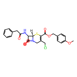 7-phenylacetamido-3-chloromethyl-3-cephem-4-carboxylic p-methoxybnezyl ester