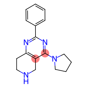 2-PHENYL-4-PYRROLIDIN-1-YL-5,6,7,8-TETRAHYDROPYRIDO[4,3-D]PYRIMIDINE