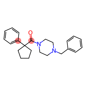 PHENYLCYCLOPENTYL 4-BENZYLPIPERAZINYL KETONE