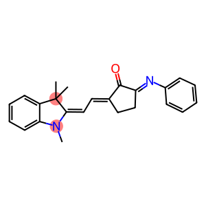 2-(PHENYLIMINO)-5-[(E)-2-(1,3,3-TRIMETHYL-1,3-DIHYDRO-2H-INDOL-2-YLIDENE)ETHYLIDENE]CYCLOPENTANONE