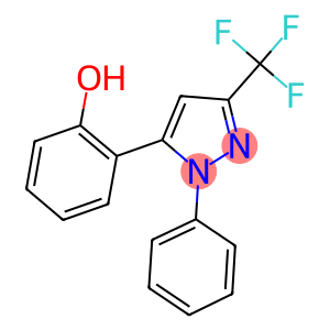 2-[1-PHENYL-3-(TRIFLUOROMETHYL)-1H-PYRAZOL-5-YL]PHENOL