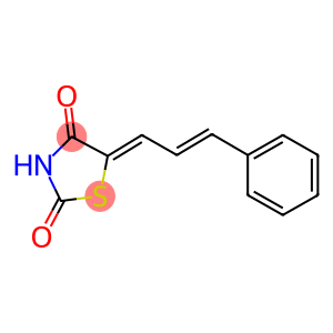 5-(3-PHENYLPROP-2-ENYLIDENE)-1,3-THIAZOLIDINE-2,4-DIONE